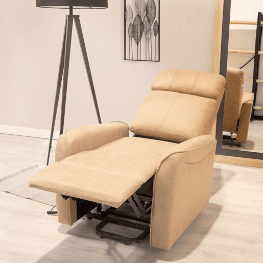 Cadeira de relaxamento Karl Powerlift Pedra 72,5 x 104 x 87160cm cm