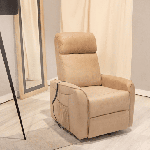 Cadeira de relaxamento Karl Powerlift Pedra 72,5 x 104 x 87160cm cm