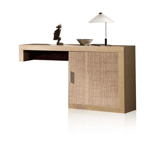 Unidade base Nuka 1 porta Tofe - Têxtil 130 x 60 x 29,7 cm
