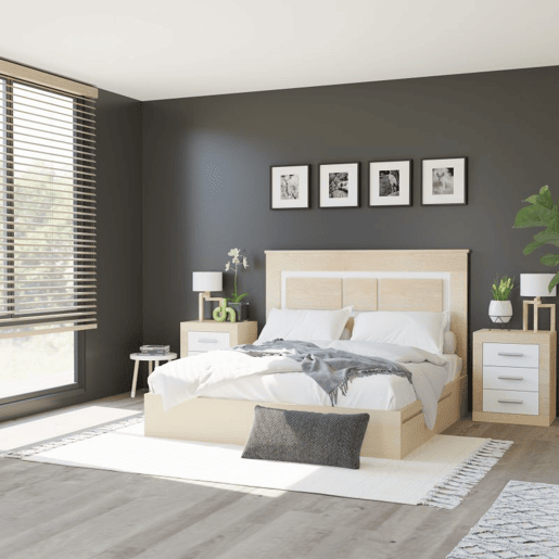 Quarto Kira 5C, duehome, Cambria - Branco