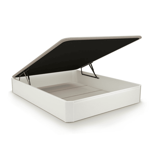 Sommier rebatível de luxo 3D Branco 150x190 cm