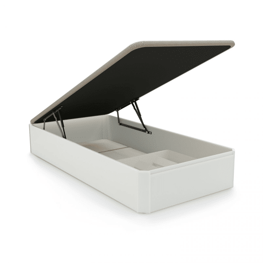 Sommier rebatÃvel Luxury Plus 3D Branco 90x190 cm Sommier rebatÃvel Luxury Plus 3D Branco 90x190 cm