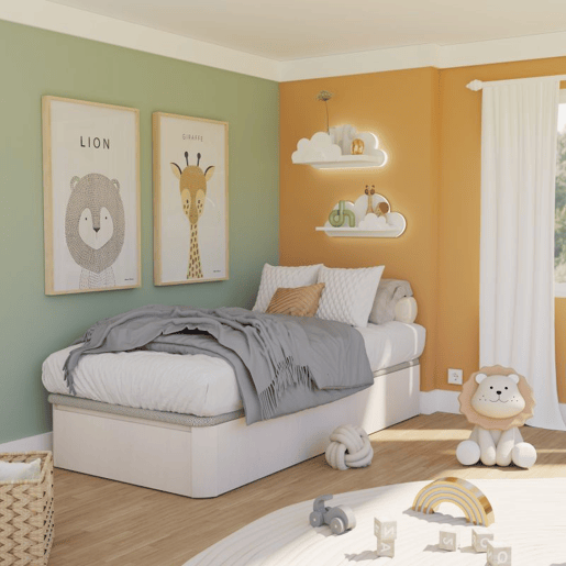 Sommier rebatível Luxury Plus 3D Ártico 90x190 cm