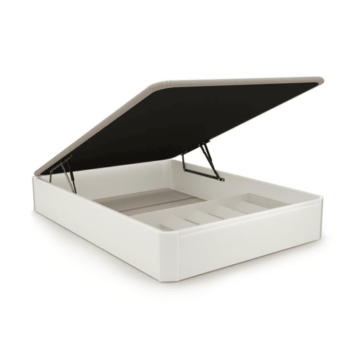 Sommier rebatÃvel Luxury Plus 3D Branco 135x190 cm Sommier rebatÃvel Luxury Plus 3D Branco 135x190 cm