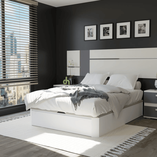 Sommier rebatÃvel Luxury Plus 3D Branco 135x190 cm Sommier rebatÃvel Luxury Plus 3D Branco 135x190 cm