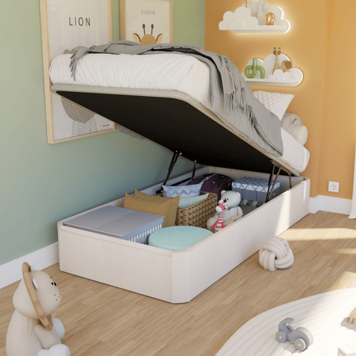 Sommier rebatível de luxo 3D Ártico 90x190 cm