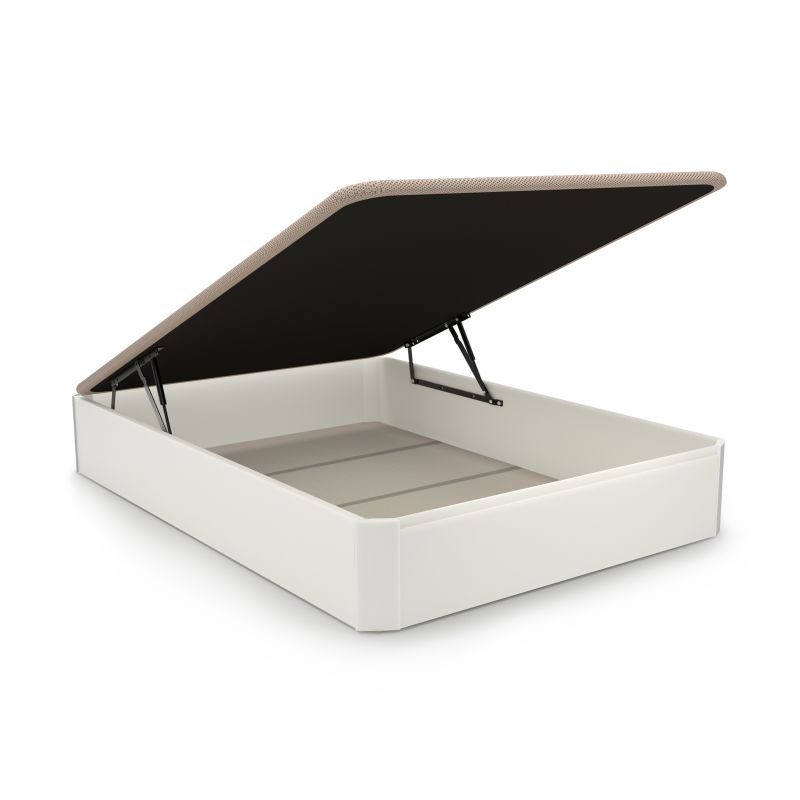 Canapé básico 135x190 cm en blanco luxury 3d blanco 135x190 cm