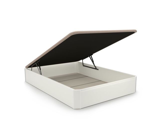 Canapé básico 135x190 cm en blanco luxury 3d blanco 135x190 cm