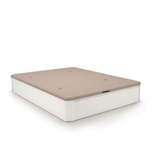Sommier rebatÃvel luxo S-Max 3D Branco 150x190 cm Sommier rebatÃvel luxo S-Max 3D Branco 150x190 cm