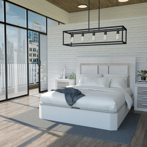 Sommier rebatÃvel luxo S-Max 3D Branco 150x190 cm Sommier rebatÃvel luxo S-Max 3D Branco 150x190 cm