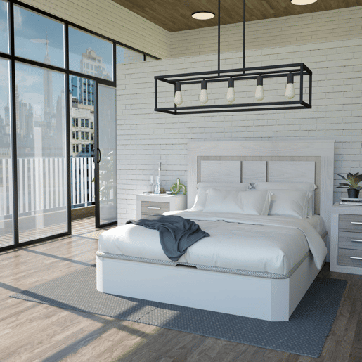 Sommier rebatÃvel luxo S-Max 3D Branco 150x190 cm Sommier rebatÃvel luxo S-Max 3D Branco 150x190 cm