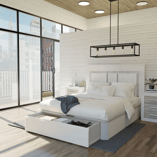 Sommier rebatÃvel luxo S-Max 3D Branco 150x190 cm Sommier rebatÃvel luxo S-Max 3D Branco 150x190 cm