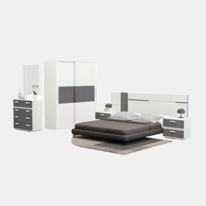 Quarto Ataneq Air 4C Plus Branco - Grafite x x cm