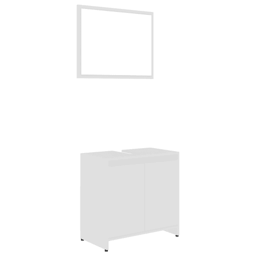 vidaXL Conjunto de móveis de casa de banho contraplacado branco vidaXL Conjunto de móveis de casa de banho contraplacado branco