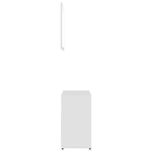 vidaXL Conjunto de móveis de casa de banho contraplacado branco vidaXL Conjunto de móveis de casa de banho contraplacado branco