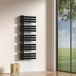 Radiador toallero mural Slidre de baño 561 W 15 lamas acero Radiador toallero mural Slidre de baño 561 W 15 lamas acero Blanco