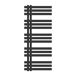 Radiador toallero mural Slidre de baño 561 W 15 lamas acero Radiador toallero mural Slidre de baño 561 W 15 lamas acero Blanco