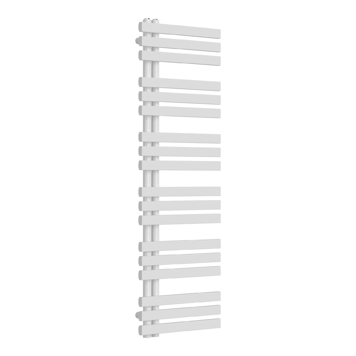 Radiador toallero mural Slidre de baño 660 W 18 lamas acero