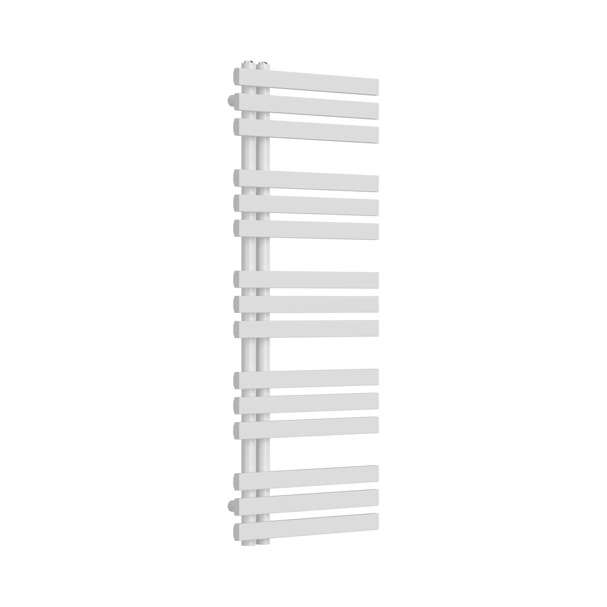 Radiador toallero mural Slidre de baño 561 W 15 lamas acero