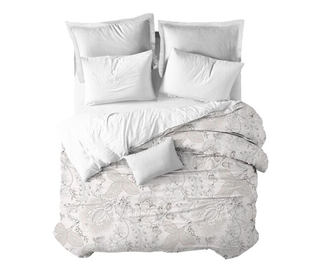 Funda nórdica paisley air paisley - blanco - cama150 (240x270)