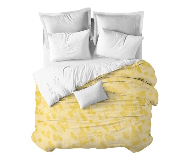 Funda nórdica lemon west lemon lemon west - amarillo - cama150 (240x270)