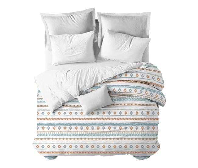 Funda nórdica hipster hipster - blanco - cama90 (160x270)