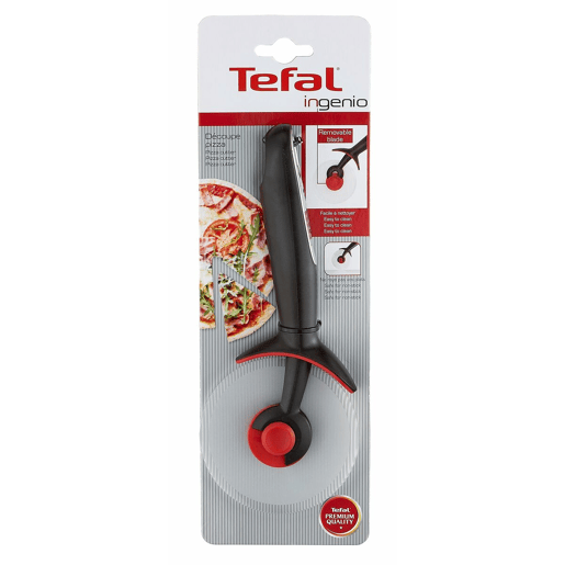Cortador de Pizza Tefal Ingenio K2071114 RojoBlanco Aço Plástico