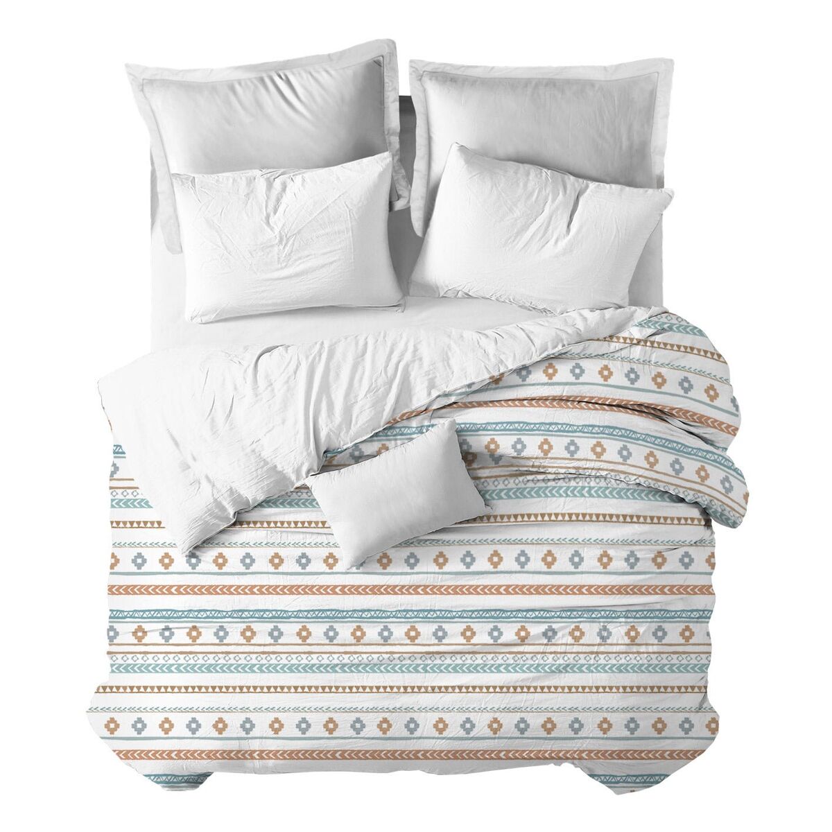 Funda nórdica hipster hipster - blanco - cama150 (240x270)