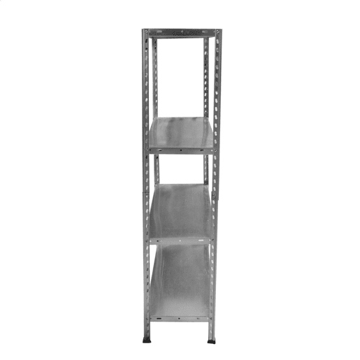 Prateleira de metal com 4 baldas, 70x37x137 cm