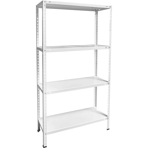 Blanca 4 Baldas Metallic Shelf, 75x30x150 cm Blanca 4 Baldas Metallic Shelf, 75x30x150 cm