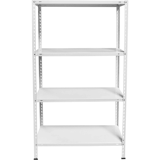 Blanca 4 Baldas Metallic Shelf, 75x30x150 cm Blanca 4 Baldas Metallic Shelf, 75x30x150 cm