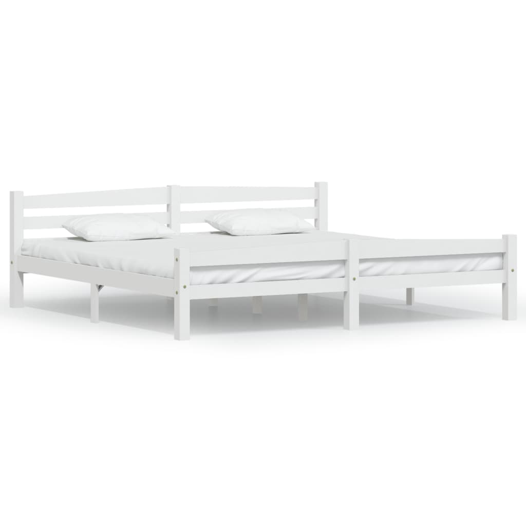 Estructura De Cama 206x206 Blanco