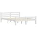 Estructura De Cama 206x126 Estructura De Cama 206x126 Blanco