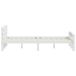 Estructura De Cama 206x126 Estructura De Cama 206x126 Blanco