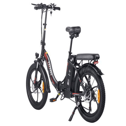FAFREES F20: Bicicleta Elétrica com Motor de 250W, Bateria de 576WH e Autonomia de 70KM, Freios a Disco, Cor Preta