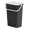 10L Papelera com ASA (Tapa preto-cubo-white)