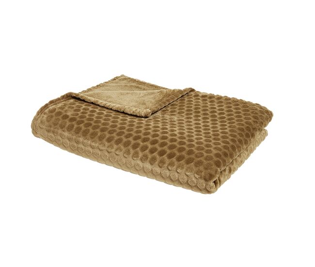 Plaid tacto seda m/luxury topo 150x200cm elige el color que mas se adapte a tus necesidades.