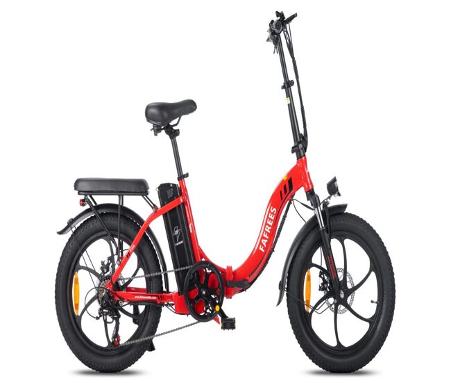 Fafrees f20:bicicleta eléctrica potente - motor 250w,batería 576wh,70km autonomía