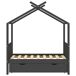 Estructura De Cama Infantil 146x77 Estructura De Cama Infantil 146x77 Blanco