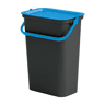10L Papelera com ASA (Black Cube-Tapa Sapphir)