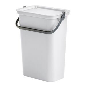 White 10L Asa Papelera