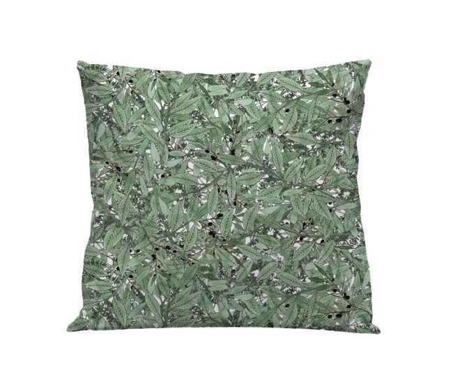 Funda cojín olivo olivo - verde - 50x50