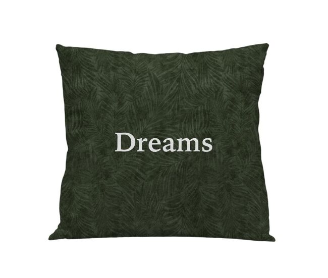 Funda cojín dream dream - verde - 50x50
