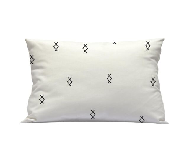 Funda cuadrante runa runa - blanco - 50x70