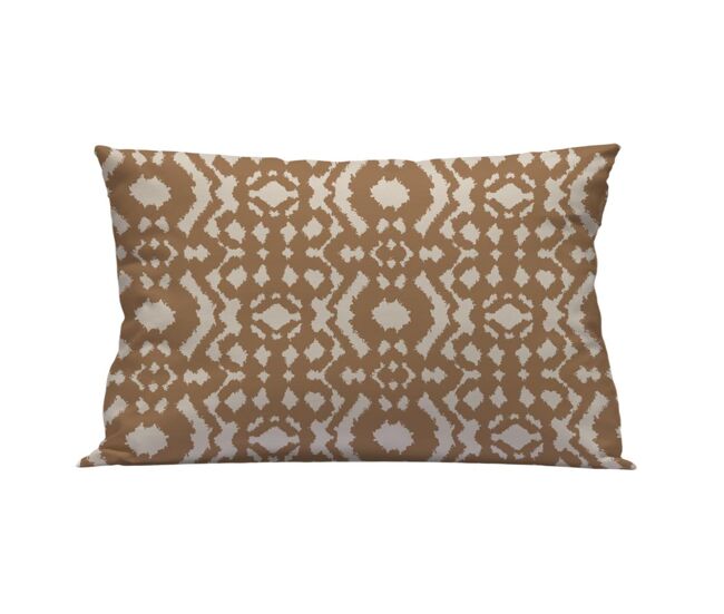 Funda cuadrante tribal tribal - marrón - 50x70