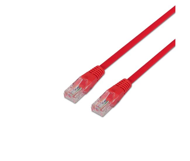 Cable de red rígido utp categoría 6 aisens a135-0237 rojo 50 cm