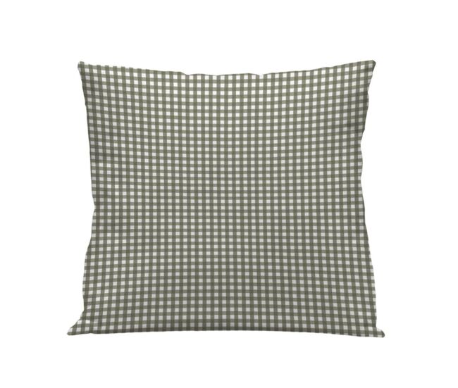 Funda cojín vichy vichy - verde - 50x50