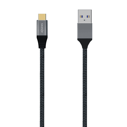 Cabo USB A para USB C Aisens A107-0632 1,5 m Cinzento Cabo USB A para USB C Aisens A107-0632 1,5 m Cinzento