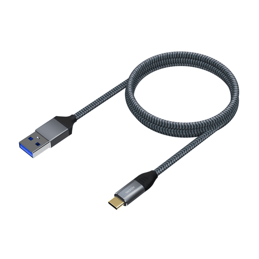 Cabo USB A para USB C Aisens A107-0632 1,5 m Cinzento Cabo USB A para USB C Aisens A107-0632 1,5 m Cinzento