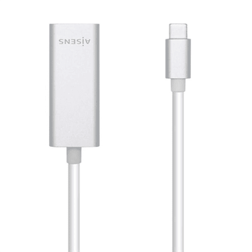 Adaptador USB para Ethernet Aisens A109-0505 15 cm Gigabit Ethernet Prata